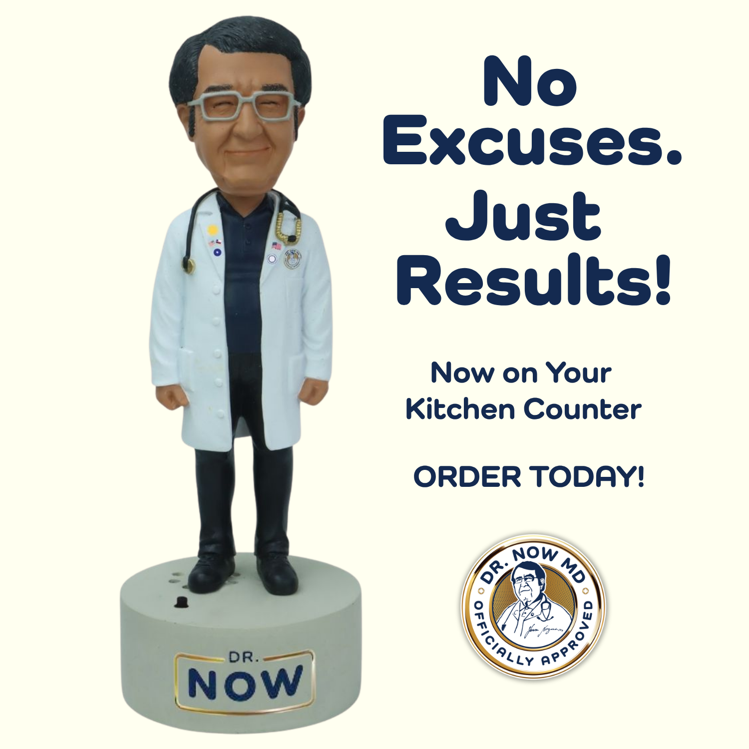 Dr. Now Official - Talking Bobblehead