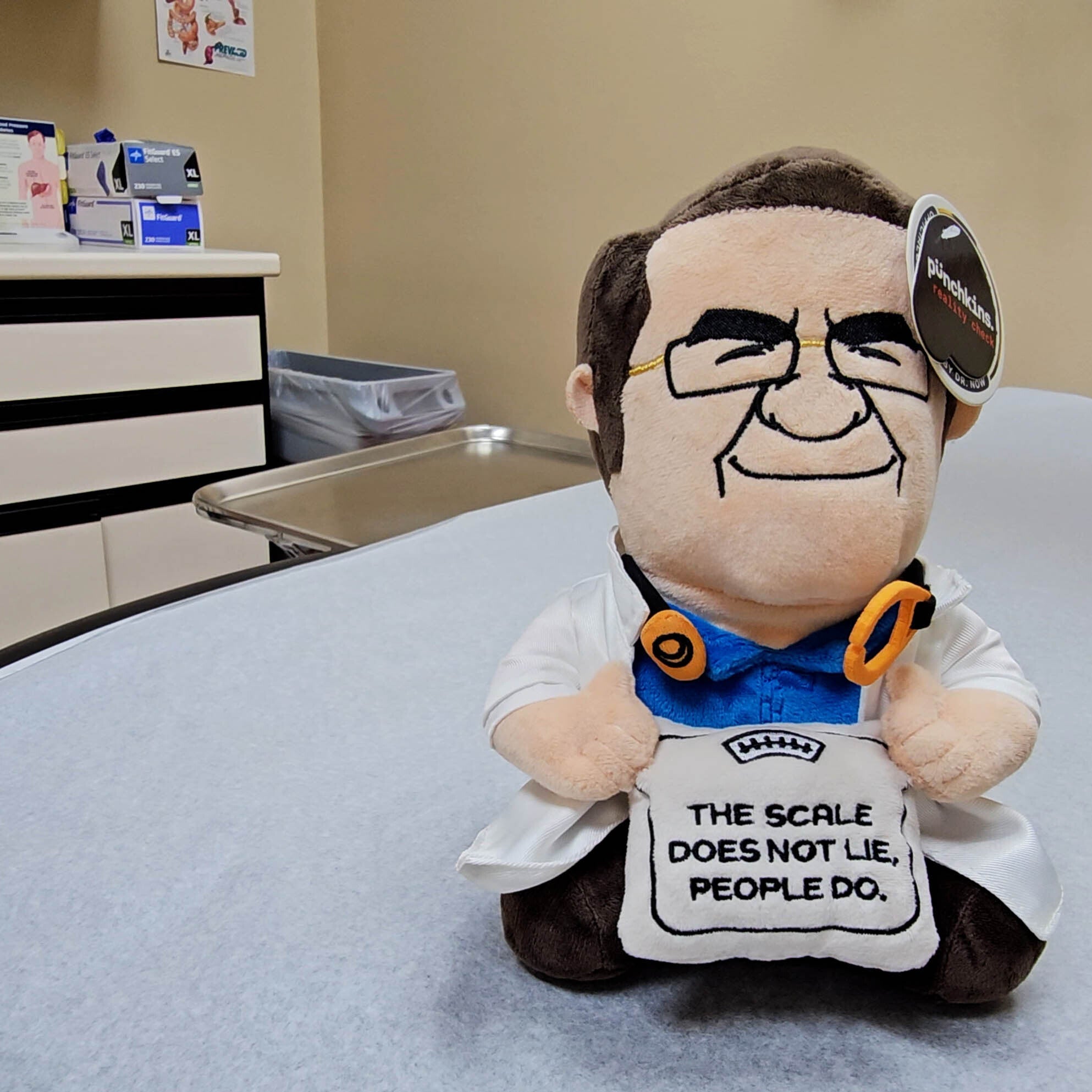 Dr. Now Official - The Scale Does Not Lie, People Do - Plushie