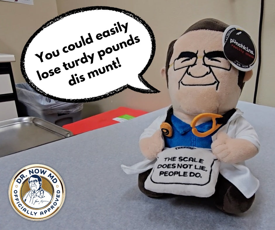 Dr. Now Official - The Scale Does Not Lie, People Do - Plushie