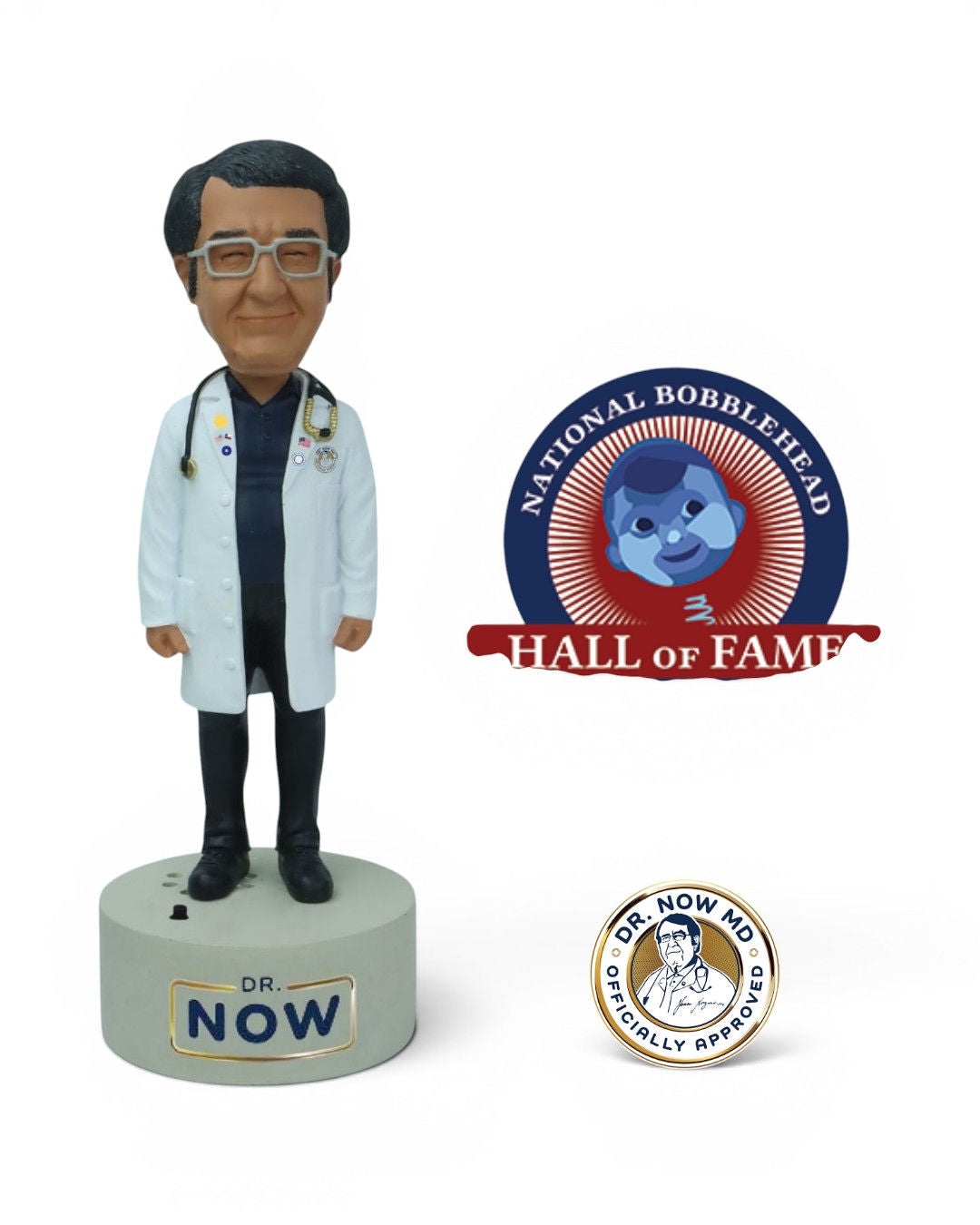 Dr. Now Official - Talking Bobblehead